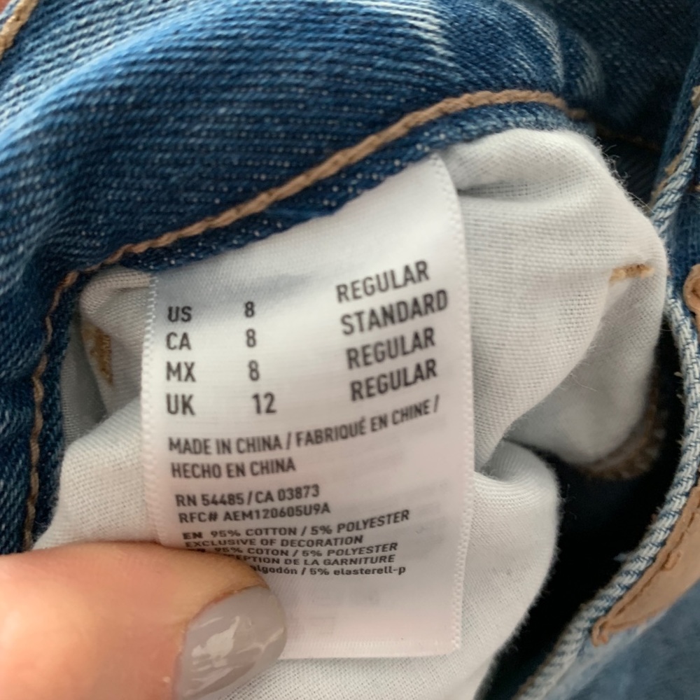 American Eagle boyfriend jeans